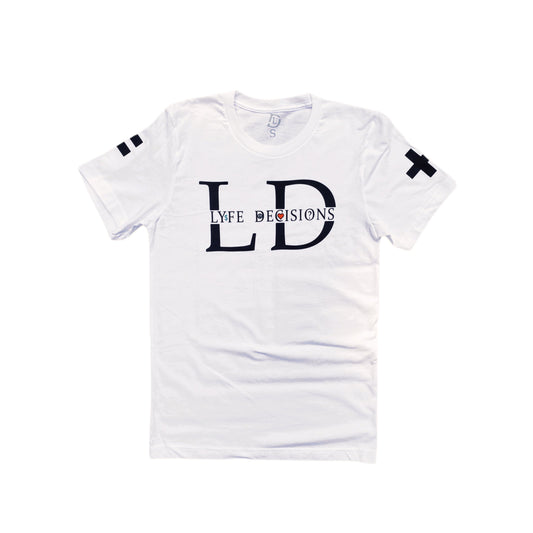 Lyfe Decisions T-shirts white